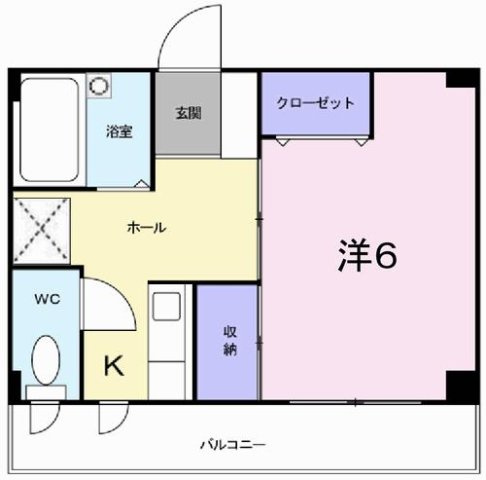 アヴニールユキの間取り