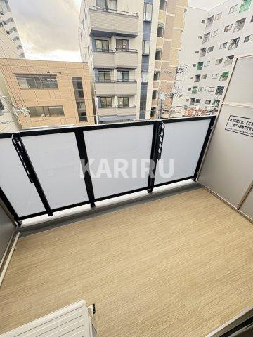 リヴェント玉造のバルコニー