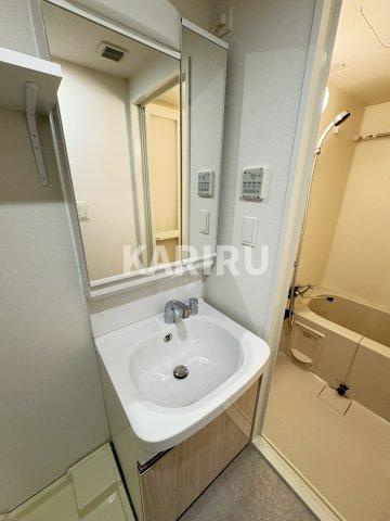 リヴェント玉造の洗面所