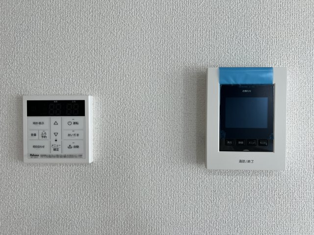 高浜市呉竹町4期2棟　新築一戸建の防犯設備|TVモニターホン、追い炊き機能付き給湯パネル