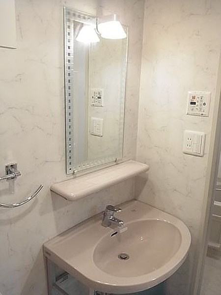 中央区日本橋馬喰町２丁目の賃貸マンションの独立洗面台