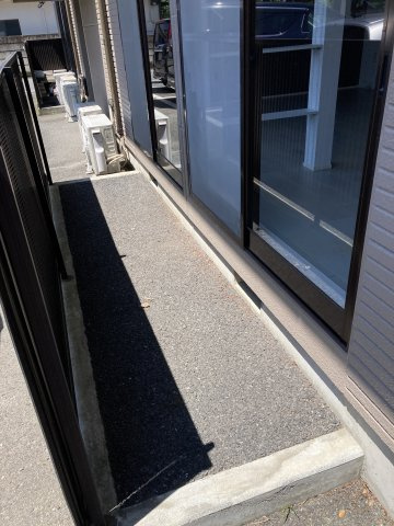 メイプルハイツBのバルコニー