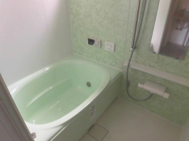 メイプルハイツBの浴室