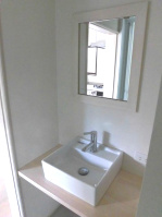 メイプルハイツBの独立洗面台