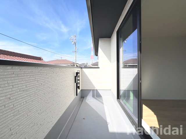 碧南市宮町6丁目第1期　新築一戸建　＜1号棟＞のバルコニー
