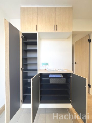 碧南市宮町6丁目第1期　新築一戸建　＜1号棟＞の収納|シューズボックス