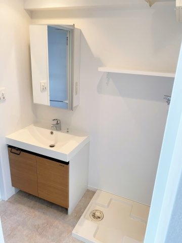 新品家具付きマンション西中洲12B(KaGood福岡)の洗面所