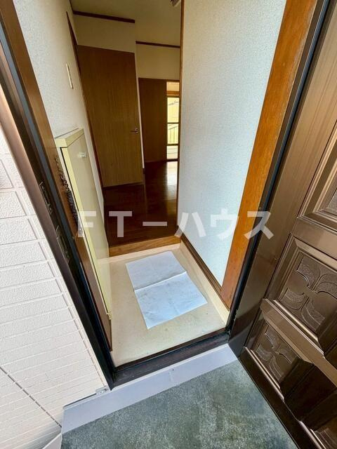 さくらコーポの玄関