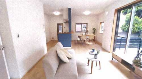 平塚市めぐみが丘２丁目　中古戸建　の居間・リビング