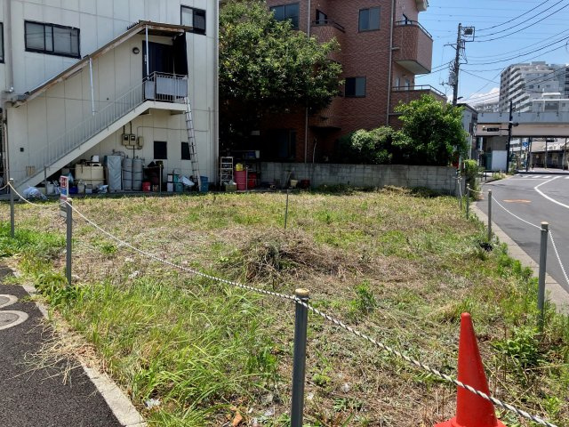 足立区西保木間土地の外観
