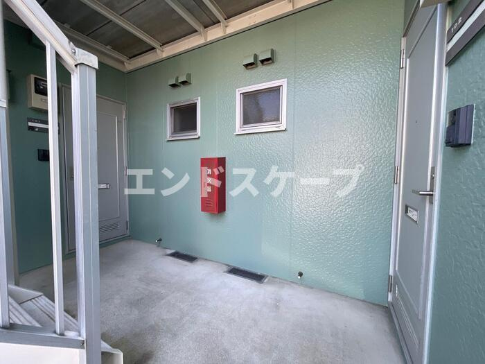 ヴィラ・ウィロー　Ⅱのエントランス|高崎、前橋のお部屋探しはエンドスケープまで！お客様の理想お聞かせ下さい♪