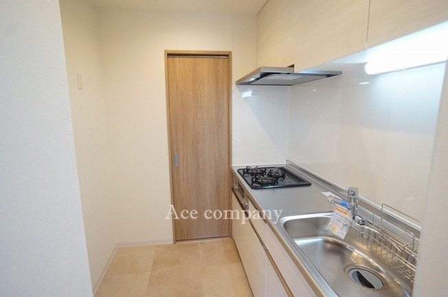 【キッチン】 | エクセラート平野A棟 | 家事動線確保、便利な2WAYキッチンです♪
