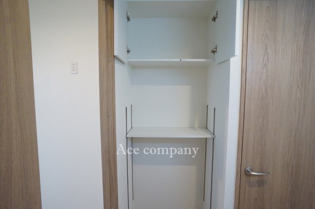 【収納】 | エクセラート平野A棟 | 洗面室に収納あります♪