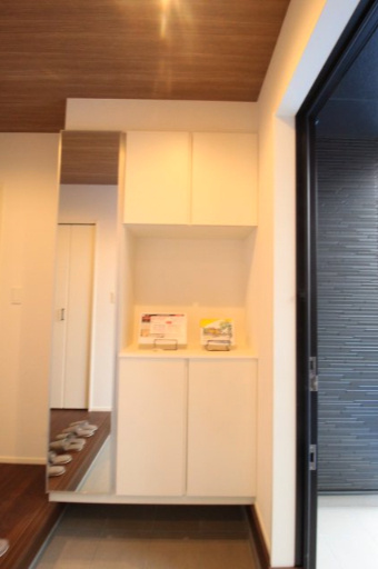 城北町　新築戸建の収納|玄関収納