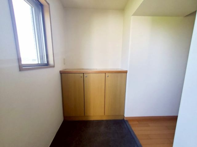 桟橋通　中古マンション(アプリア桟橋４階）の玄関|収納もある玄関です