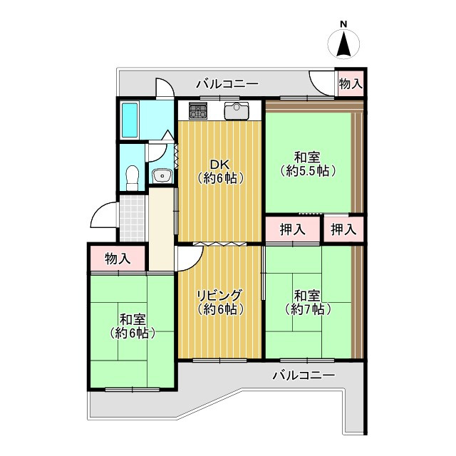 南円明寺ヶ丘団地８棟