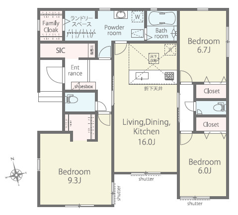 平塚市田村8丁目　第1期　新築戸建　全1棟1号棟