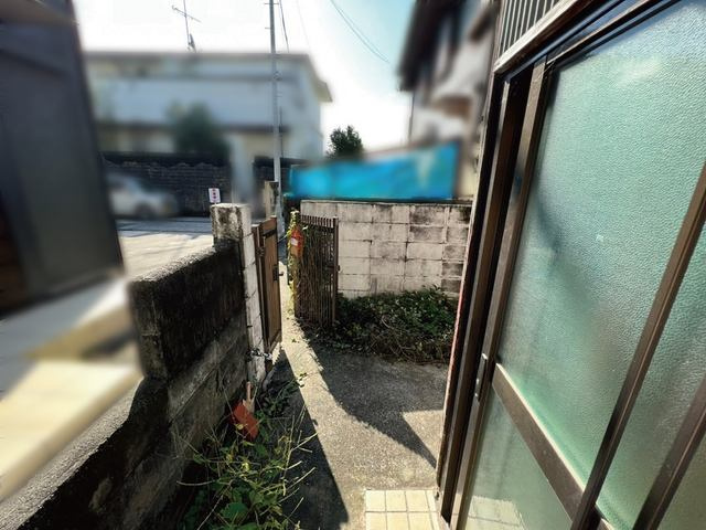 高知市玉水町　中古一戸建ての前面道路含む現地写真|現地写真です