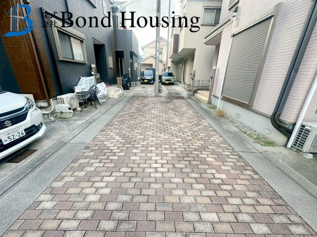 家計にやさしいオール電化住宅　大津和2丁目　築17年の前面道路含む現地写真