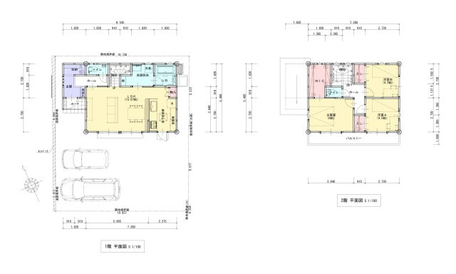 福井東町（北）　売土地　（建築条件付）の参考プラン|建物プラン　84.45㎡（約25.54坪）
2,180万円（税込）
プラン変更できます
