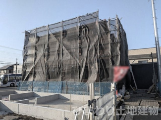 【外観】 | 座間市座間1丁目  4号棟 2期 | 販売現地　2026年6月完成予定