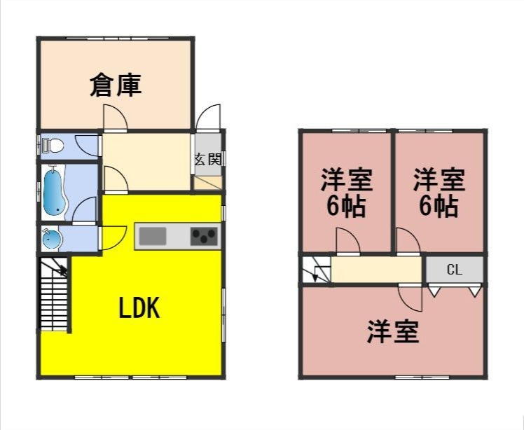 ６５６９６　岐阜市六条大溝3丁目中古戸建て