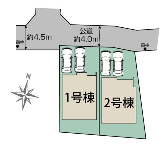 【区画図】 | 〇●小田原市酒匂 新築戸建 全2棟【2号棟】●〇