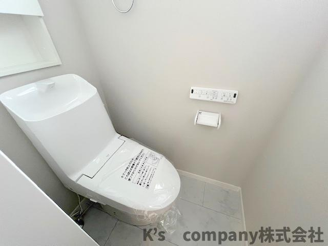 ◎茅ヶ崎市浜須賀　新築戸建　1号棟のトイレ|1回トイレ◇◇