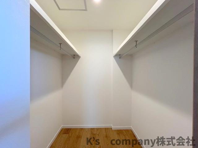 ◎茅ヶ崎市浜須賀　新築戸建　1号棟の収納|ウォークインクローゼット完備◇◇