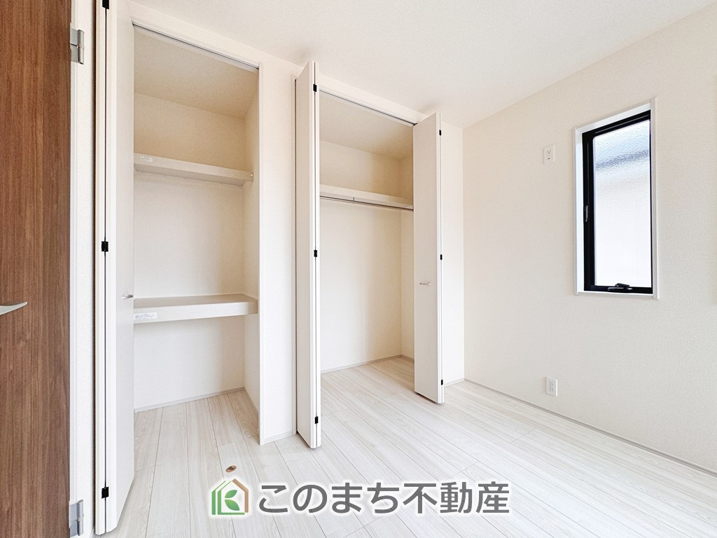 LiveleGarden.S宇都宮市鶴田町第23の収納|各居室に収納付で住みやすさにこだわっています♪