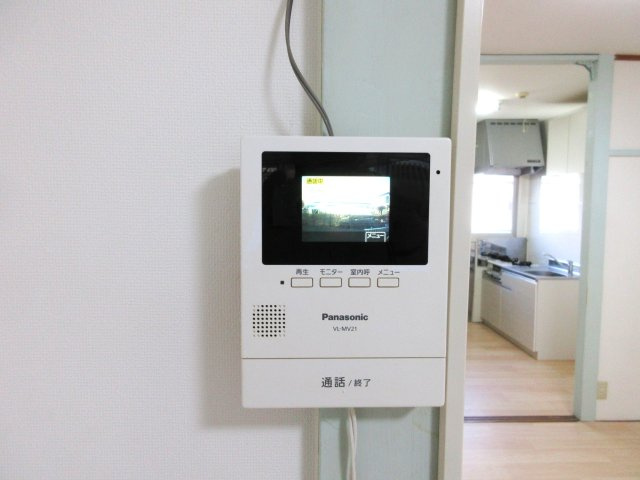 リゾネット井上のセキュリティ|モニター付きドアホン