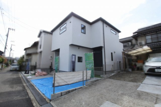 福井東町　新築戸建　1号棟　（全2区画）の外観|１号棟　土地面積　101.11㎡　（約30.58坪）