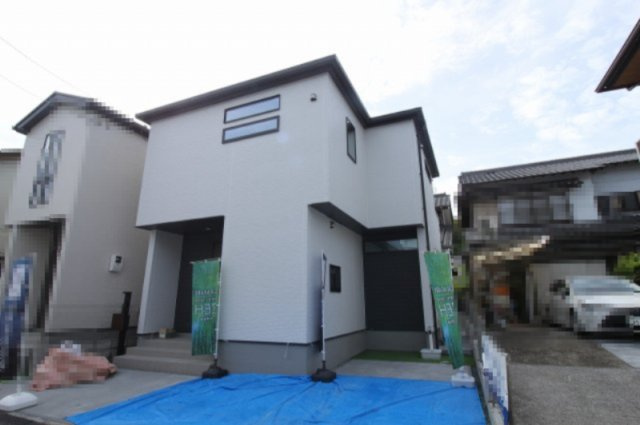 福井東町　新築戸建　1号棟　（全2区画）の外観|１号棟　土地面積　101.11㎡（約30.58坪）完成です！