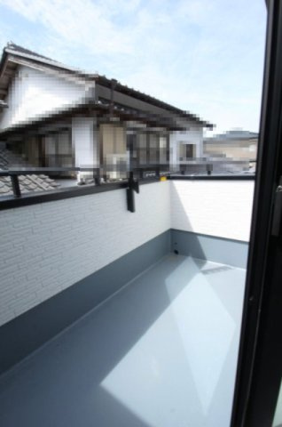 福井東町　新築戸建　1号棟　（全2区画）のバルコニー|2F　南西の部屋　7.0帖