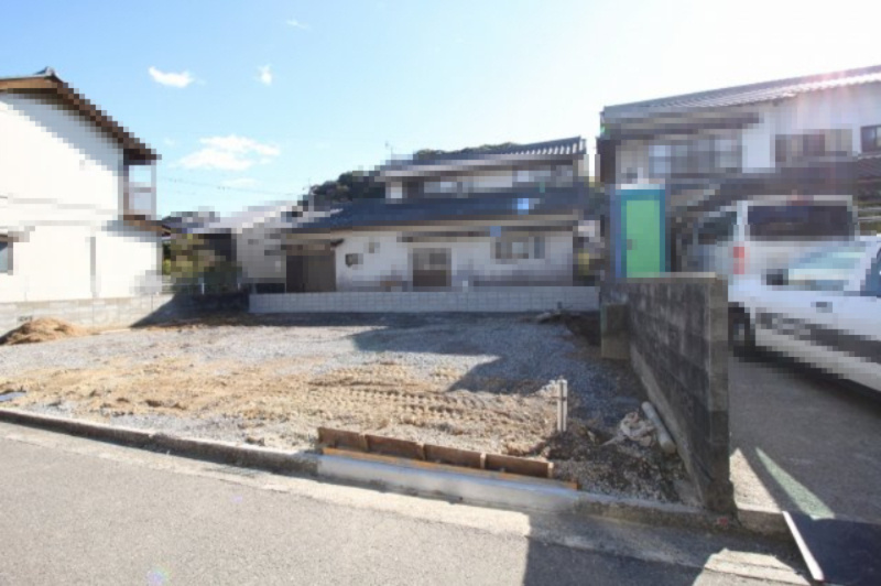 福井東町　新築戸建　1号棟　（全2区画）の外観|１号棟　土地面積　101.11㎡　（約30.58坪）