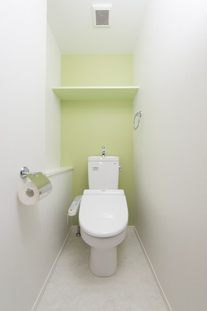 新品家具付きマンション博多駅前31A(KaGood福岡)のトイレ