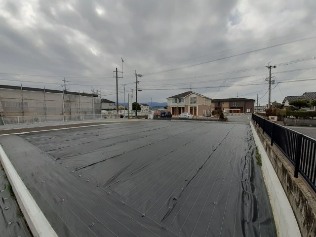 宇城市小川町江頭の売地の外観