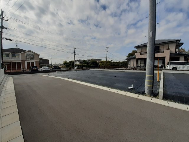 宇城市小川町江頭の売地の前面道路含む現地写真|南側道路
