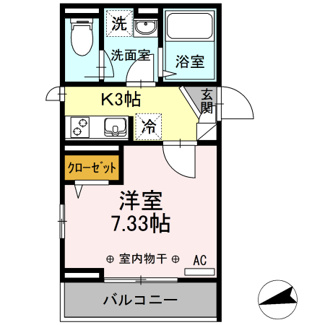【間取り】 | エスポワール'17