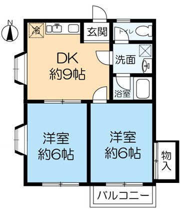 コムディッソオリオの間取り|間取りです