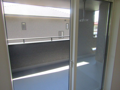 【バルコニー】 | ブルーミングガーデン甲府市羽黒町1棟　1号棟 | 陽当たり良好なバルコニーです