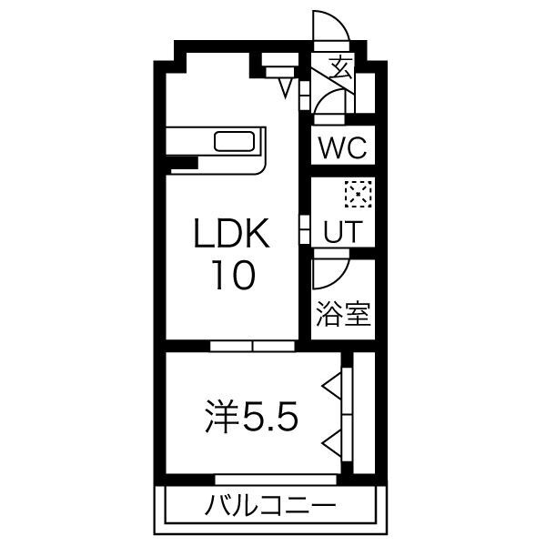 プレジール曽根の間取り