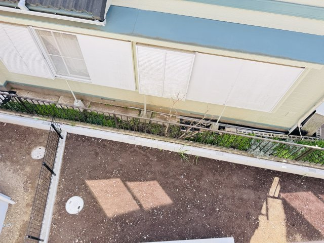 松戸市栗ケ沢新築戸建【栗ケ沢小学校：10分】の展望|バルコニーより南側眺望