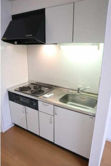杉並区堀ノ内２丁目のアパートのキッチン