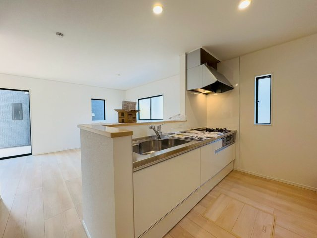 高知市前里2号棟のキッチン