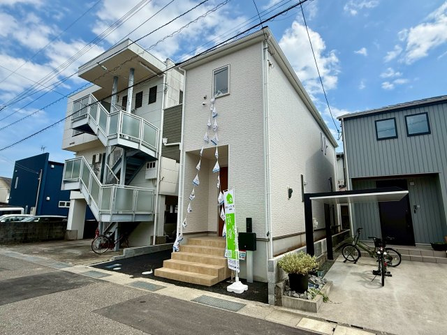 高知市桟橋通第一　1号棟　新築一戸建ての外観|物件の外観です