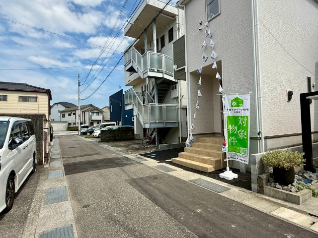 高知市桟橋通第一　1号棟　新築一戸建ての前面道路含む現地写真|前面道路含む現地写真です
