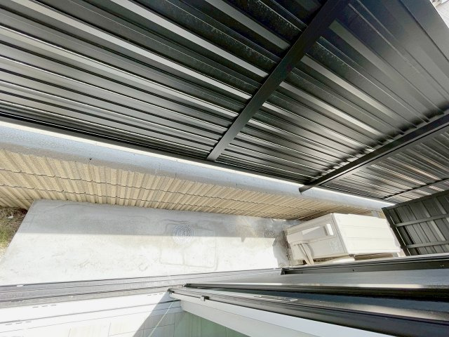 Ｄ1のバルコニー|落ち着いた時間を過ごせるバルコニーです