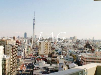 【展望】 | ライジングプレイス南千住 | 眺望です。