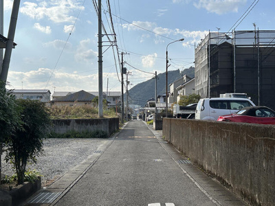 【前面道路含む現地写真】 | （ご成約）新築住宅　いの町枝川⑭ | 前面道路